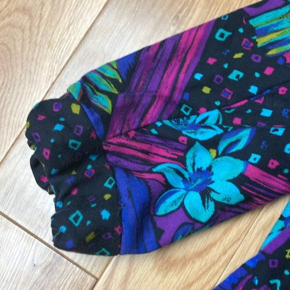 Plus Vintage bright colorful jacket 2X - Picture 2 of 4